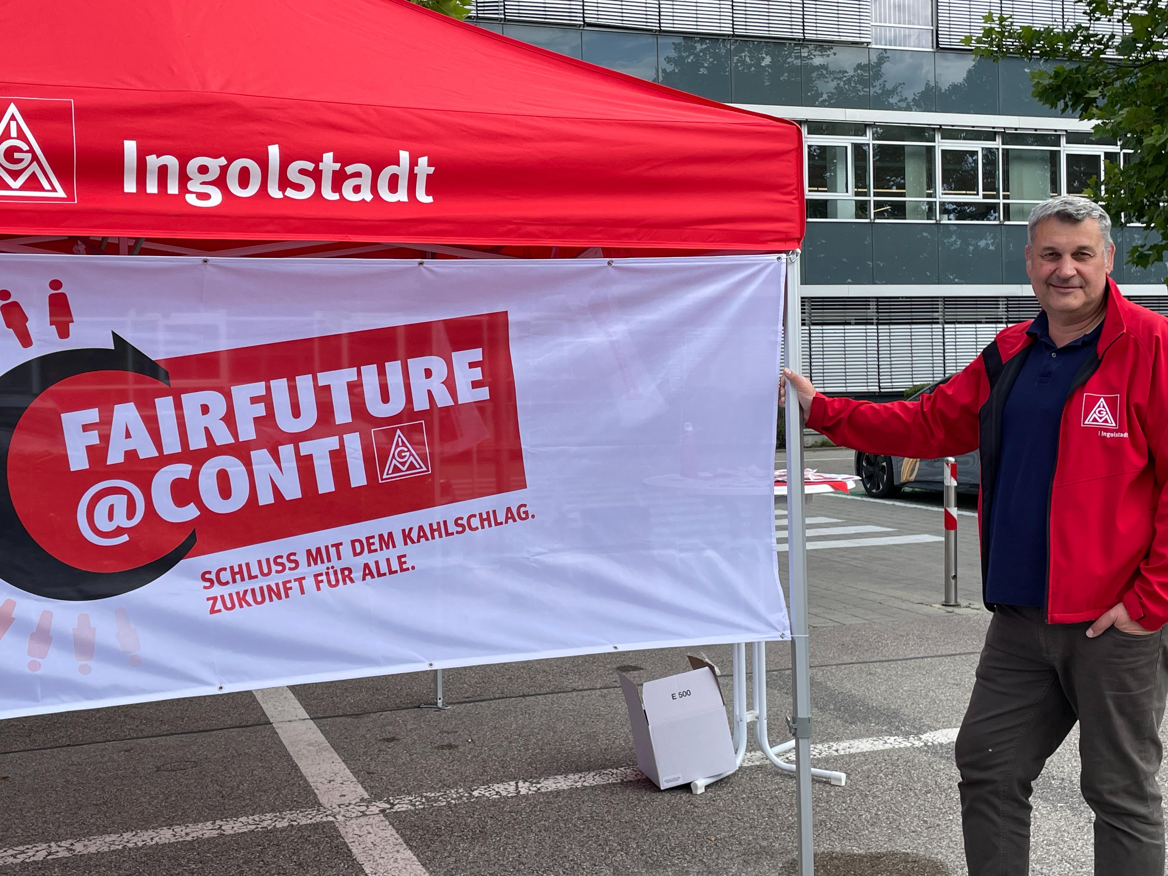 Pressefoto Aktionstag Conti Temic Ingolstadt 20240605