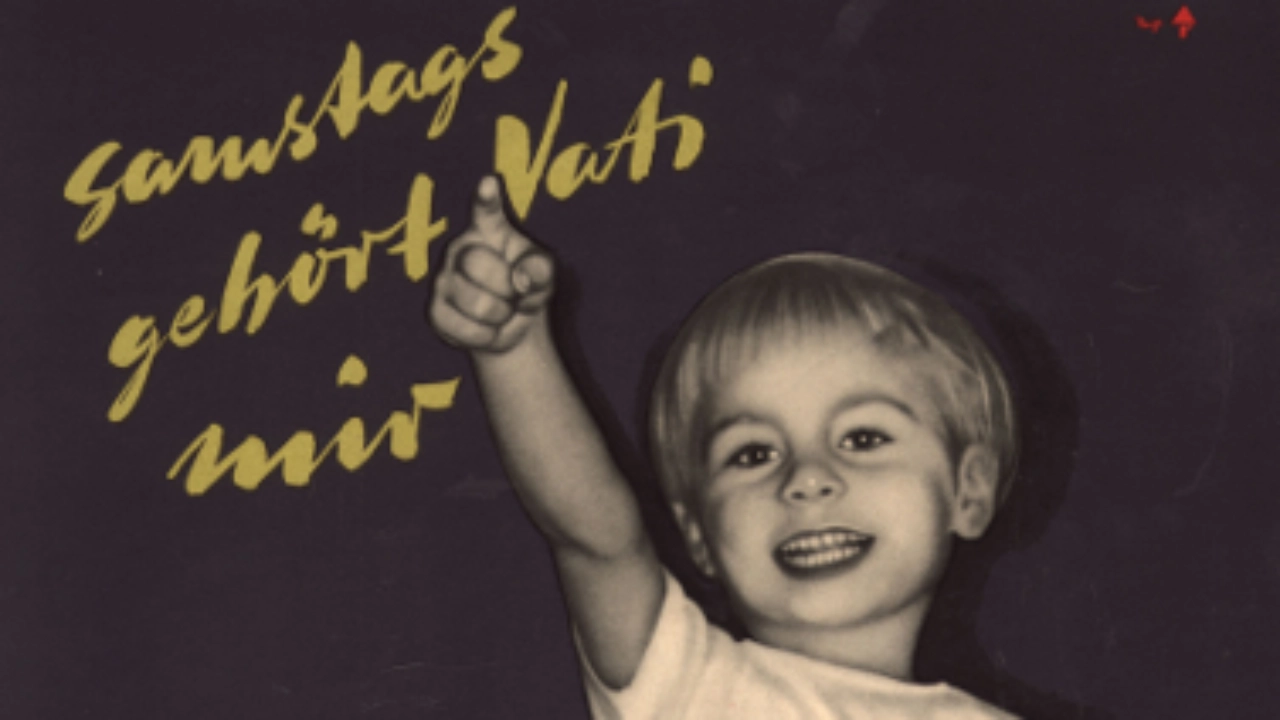 Plakat von 1956 zur Fünftagewoche.