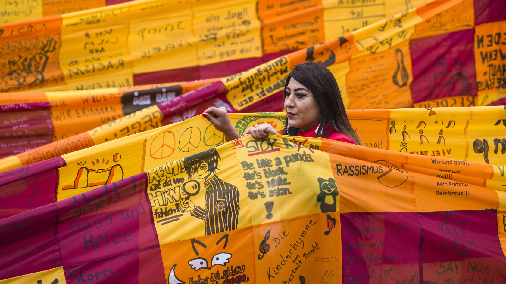 Aktion der "Initiative Respekt!" auf dem Gewerkschaftstag 2019 in Nürnberg 