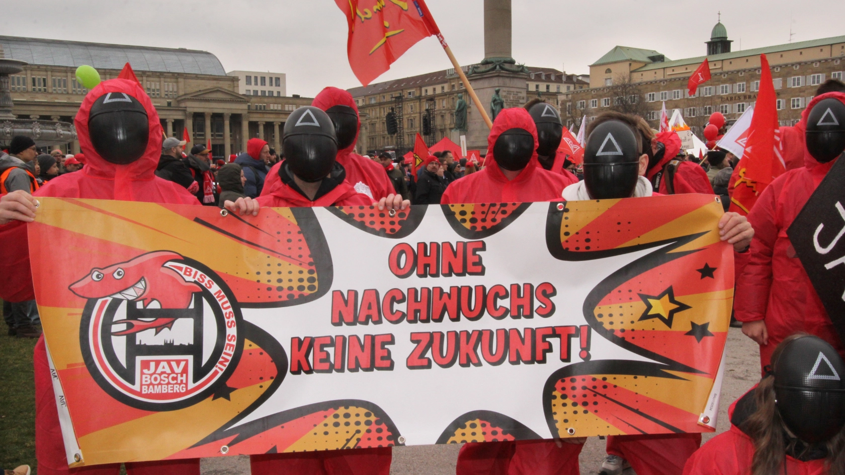 Aktionstag Industrie in Stuttgart