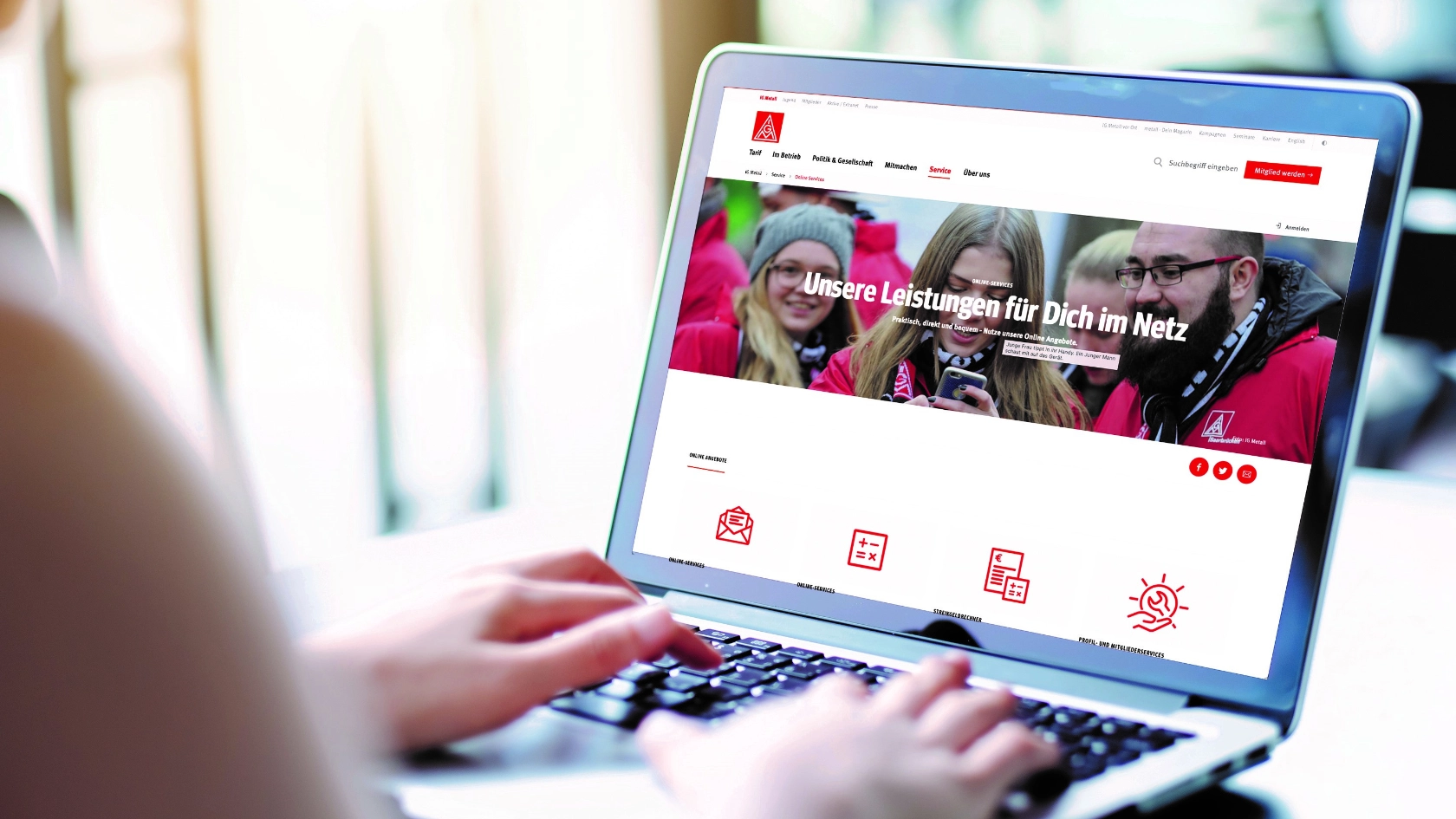 IGM_Laptop-Mein-Servicecenter