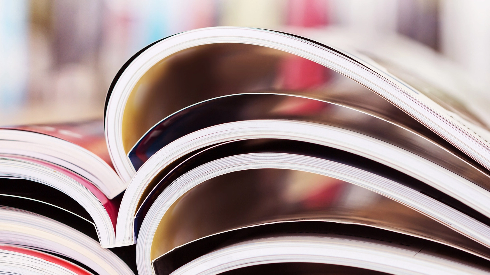 Broschüren, abstrakt