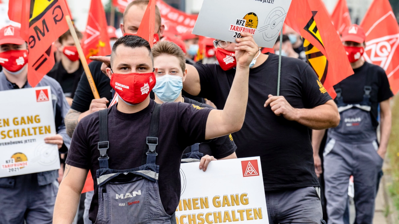 Kfz-Tarifrunde Aktionstag Hannover