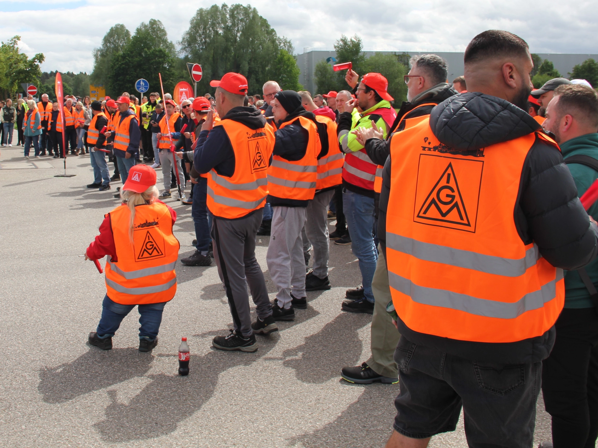 Mahle Neustadt Ganztägiger Warnstreik