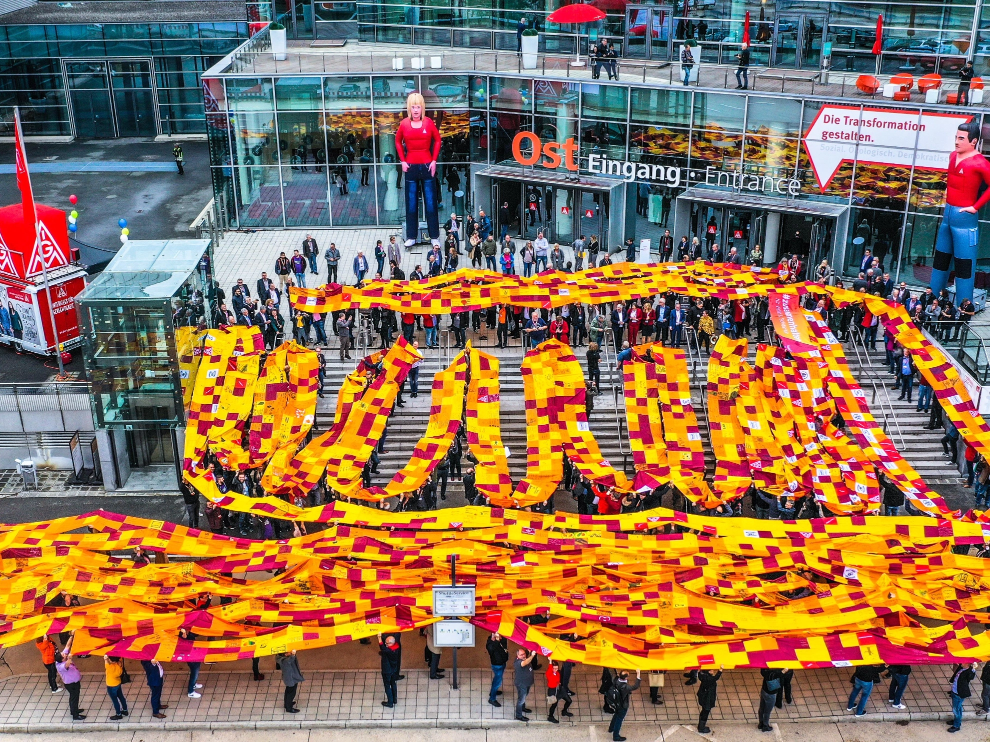RespektAktion, GWT Nürnberg, 7.10.