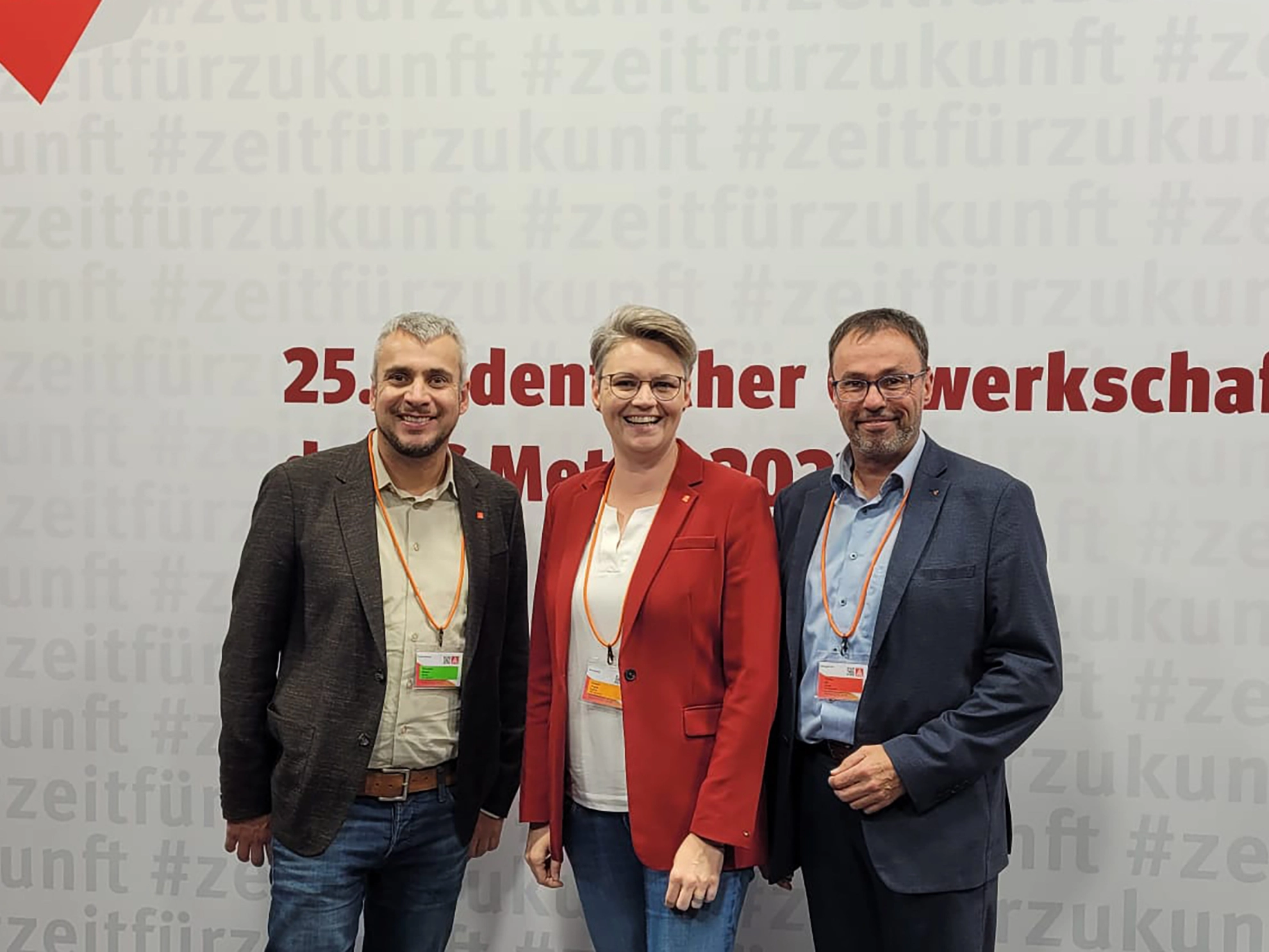 Abgebildete Personen von links nach rechts: Christian Daiker, Karola Frank und Carlos Gil