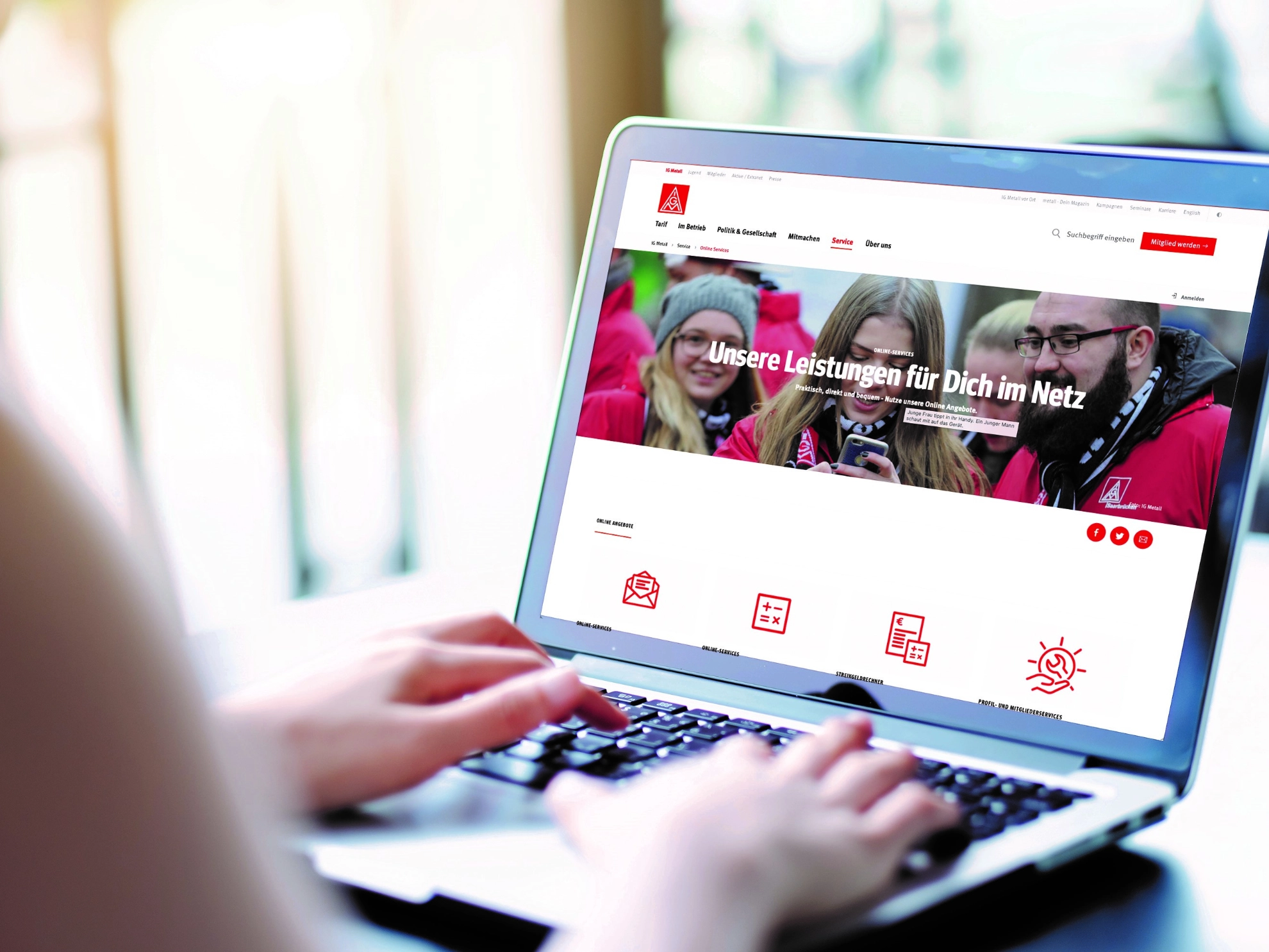 IGM_Laptop-Mein-Servicecenter