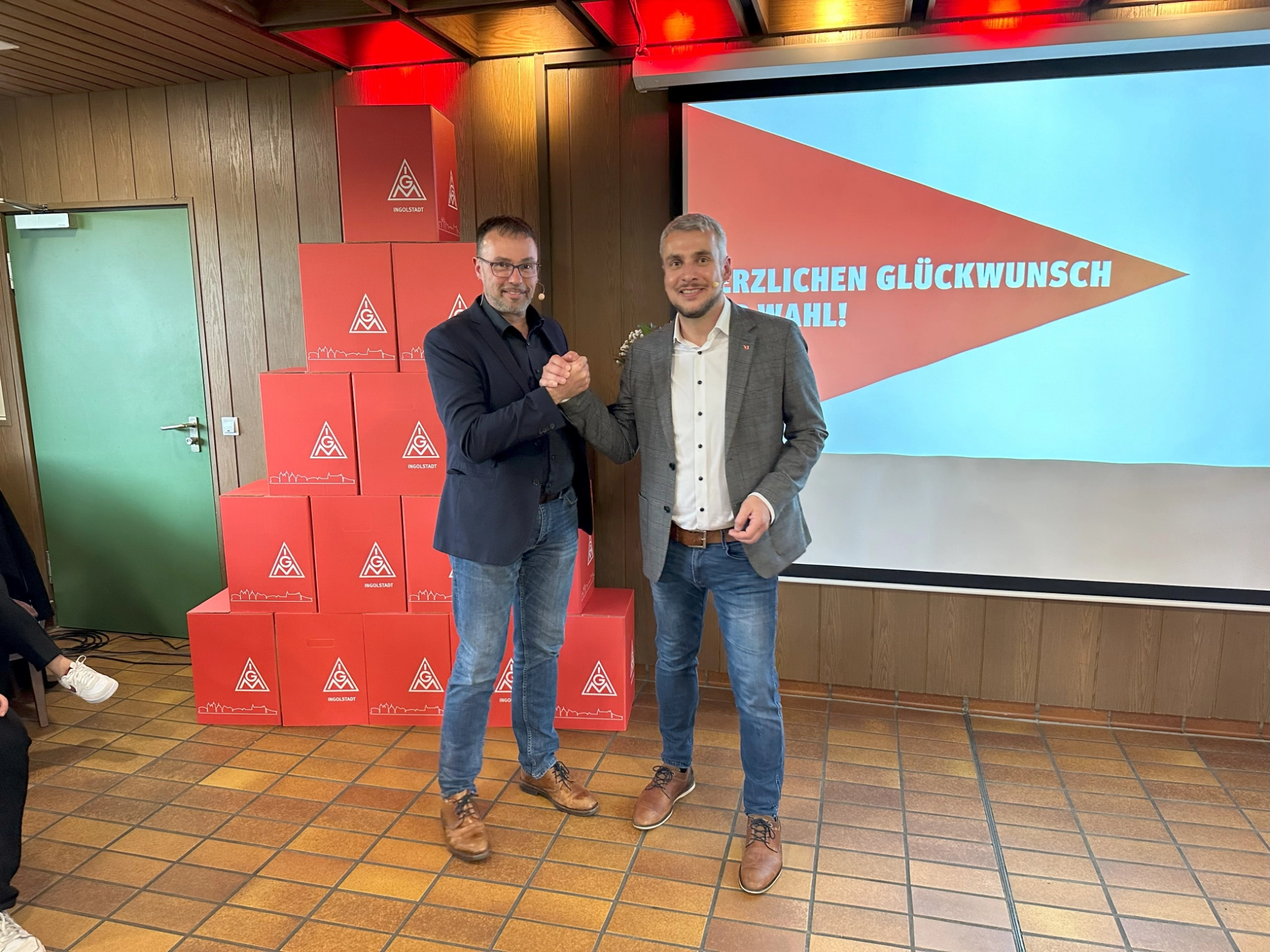 Konstituierende Delegiertenversammlung der IG Metall Ingolstadt