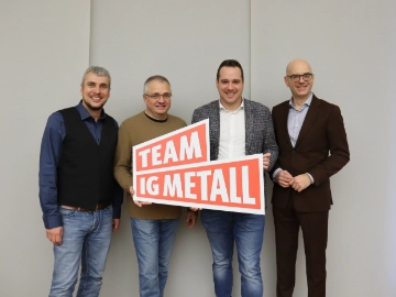 Leitungsteam der IG Metall bei Airbus in Manching bestätigt
