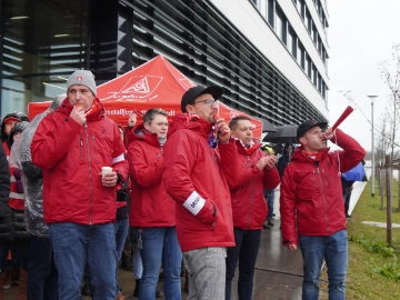 500 Cariad-Beschäftigte beteiligen sich beim ersten Warnstreik in der Geschichte des Unternehmens