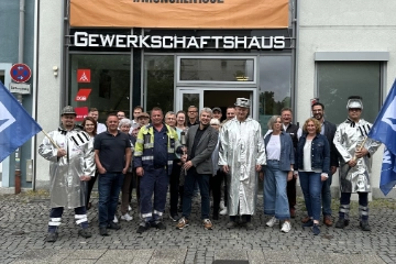 Flamme der Solidarität