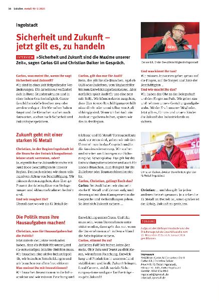 Ausgabe November/Dezember 2025