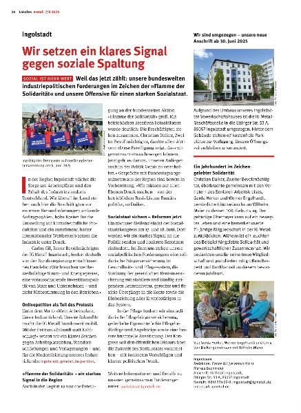Ausgabe Juli/August 2025